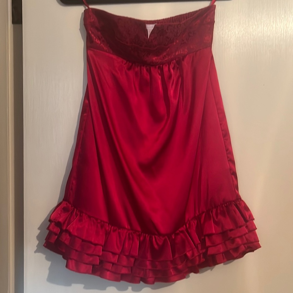 Strappless Charlotte Russe Dress